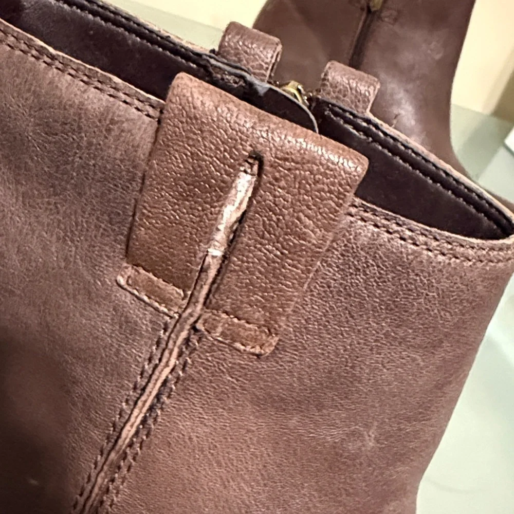 Sam Edelman Boots Sam Edelman Leather Western Ankle Boots Size 7 - Picture 12 of 12